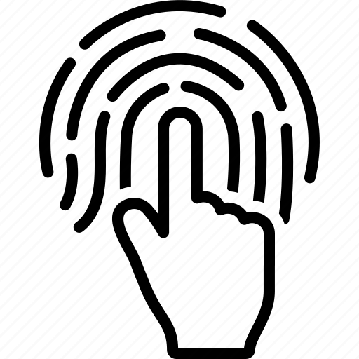 Biometric, finger, identity, print icon - Download on Iconfinder