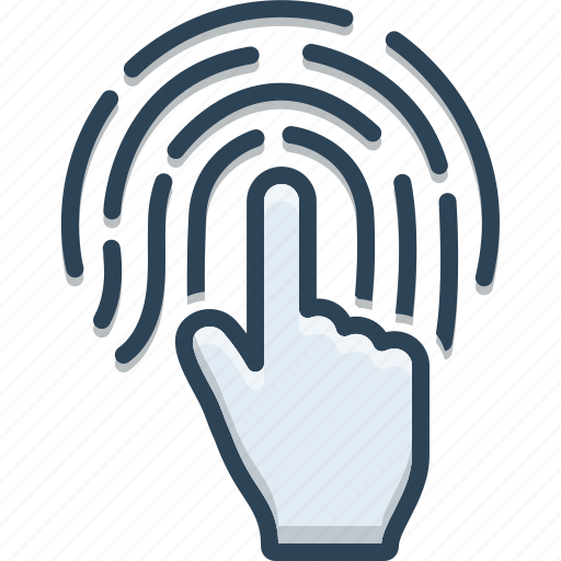 Biometric, finger, identity, print icon - Download on Iconfinder