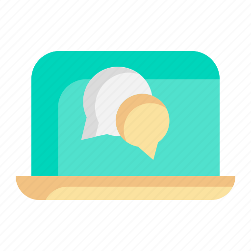 Communication, leptop, mail, message icon - Download on Iconfinder