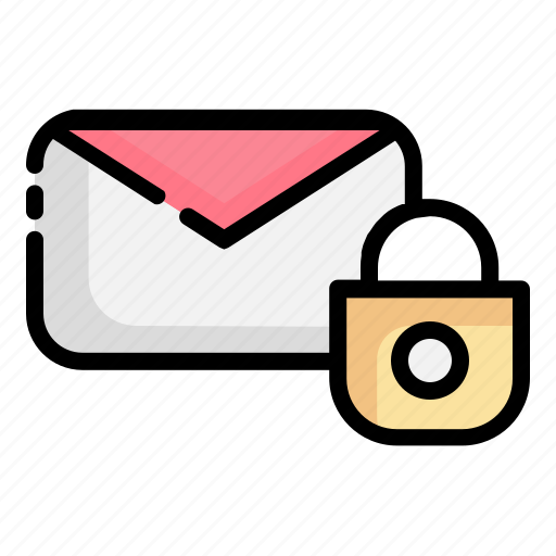 Communication, locked, mail, message icon - Download on Iconfinder
