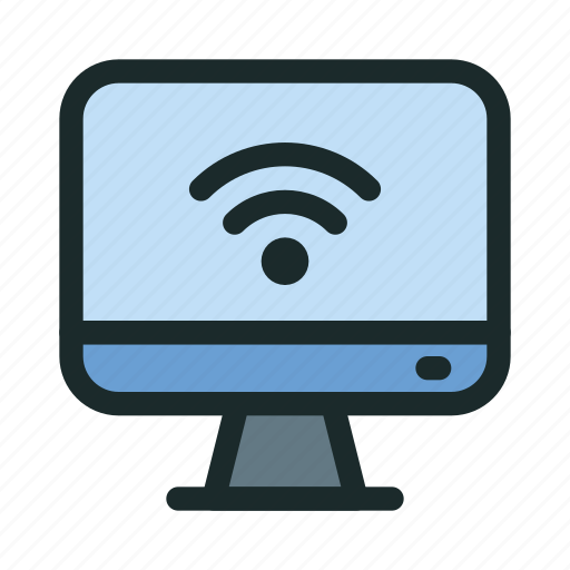 Computer, connection, device, network, signal, technology, wireless icon - Download on Iconfinder