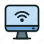computer, connection, device, network, signal, technology, wireless 