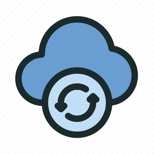 Cloud, connection, network, reload, sync, technology, update icon - Download on Iconfinder