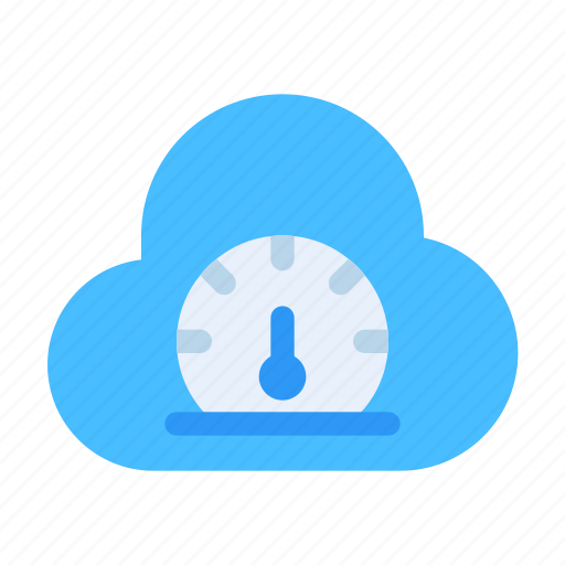 Cloud, computing, connection, network, performance, speed, technology icon - Download on Iconfinder