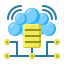 cloud, server, internet, network, storage 