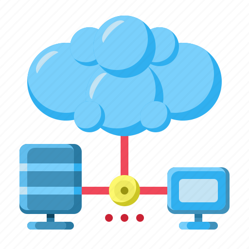 Hosting, server, cloud, network, internet icon - Download on Iconfinder