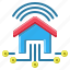 smart, home, digital, network, house 