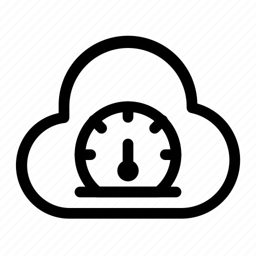 Cloud, computing, connection, network, performance, speed, technology icon - Download on Iconfinder