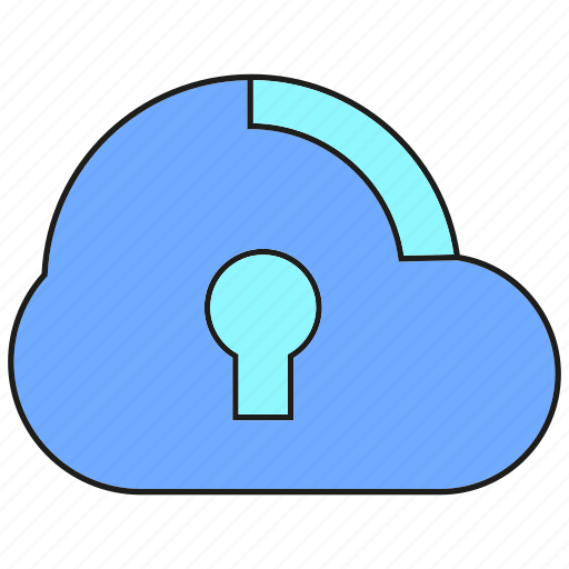 Cloud, lock, protection, security icon - Download on Iconfinder