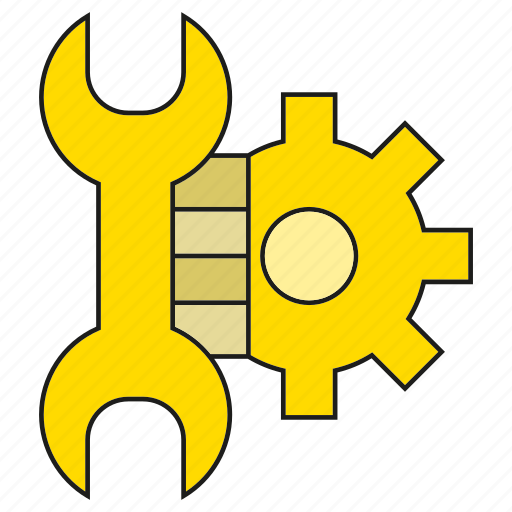 Cog, fix, gear, setting, wrench icon - Download on Iconfinder