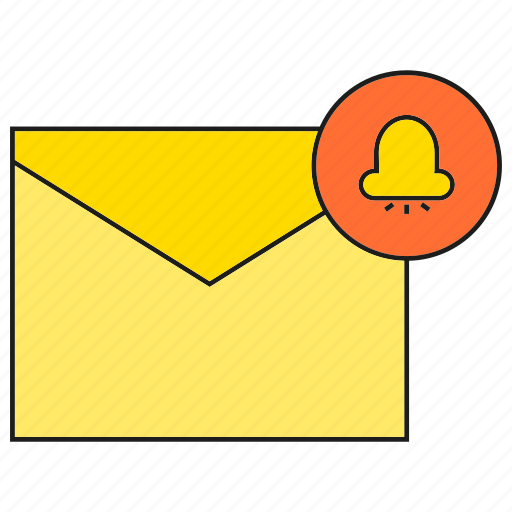 Alert, email, envelope, letter, message, send icon - Download on Iconfinder