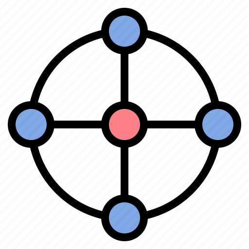 Atom, circle, diagram, network, pattern icon - Download on Iconfinder