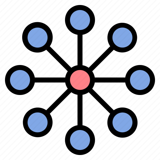 Atom, circle, diagram, network, pattern icon - Download on Iconfinder
