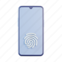 smartphone, phone, mobile, fingerprint, biometric, protection 