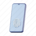 smartphone, phone, mobile, fingerprint, protection, biometric 
