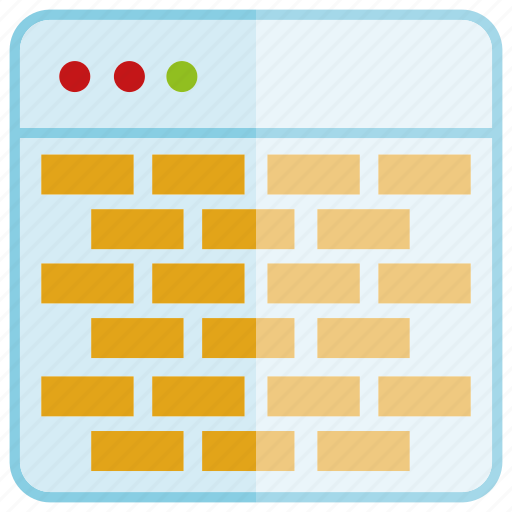 Brick, firewall, network, secure, web, security icon - Download on Iconfinder