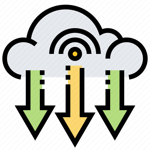 Cloud, data, download, information, receive icon - Download on Iconfinder