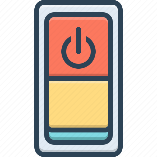 Power, switch, button, control, electricity, circuit, toggle icon - Download on Iconfinder