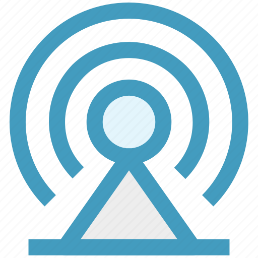 Antenna, dish, network, signals, tower, wifi, wifi signals icon - Download on Iconfinder