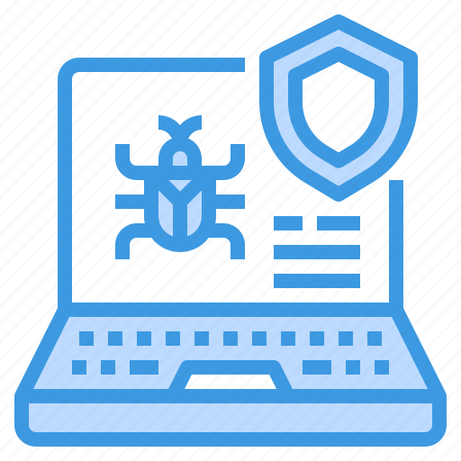 Computer, laptop, malware, security, shield icon - Download on Iconfinder