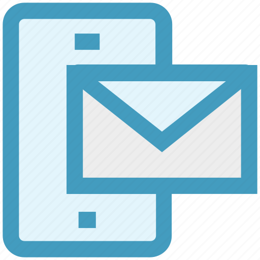 Cell, email, envelope, letter, mobile, network, phone icon - Download on Iconfinder