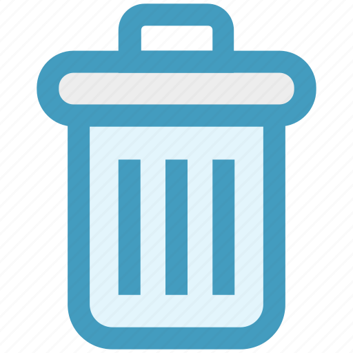 Cleaning bin, delete, dust bin, dustbin, recycle bin, trash, trash bin icon - Download on Iconfinder