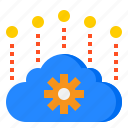 cloud, server, data, storage, network