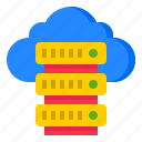 server, database, storage, data, cloud