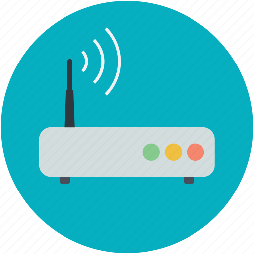 Router, wifi, wifi modem, wireless fidelity, wlan icon - Download on Iconfinder