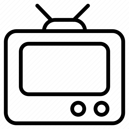 Television, tv, tv set, multimedia, retro tv icon - Download on Iconfinder
