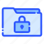 folder, data, protection, padlock, safe 