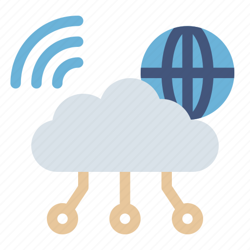 Cloud, network, wireless, internet, computing icon - Download on Iconfinder