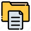 file, folder, data, document, share 