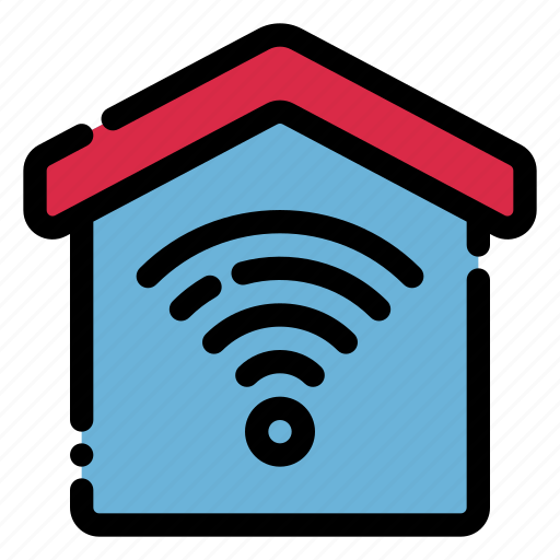 Smarthome, wifi, wireless, home, network icon - Download on Iconfinder