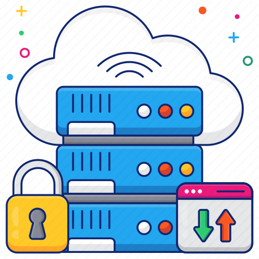 Cloud database, cloud server, cloud db, cloud hosting icon - Download on Iconfinder