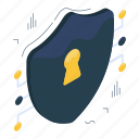 security shield, safety shield, buckler, protection shield, locked shield