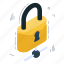 network lock, padlock, encryption, security, protection 