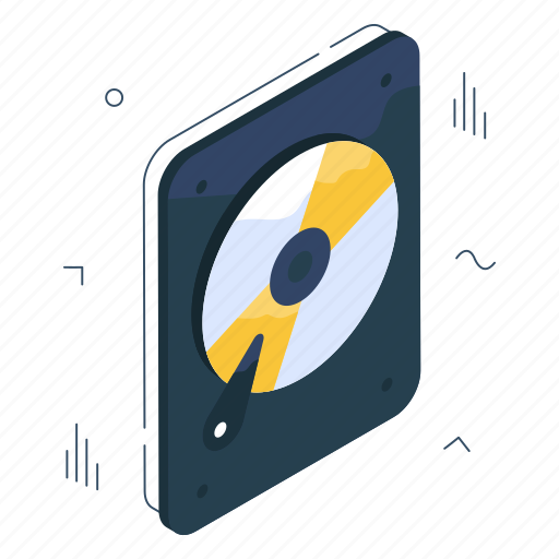 Hard drive, hdd, disc, memory storage, hardware icon - Download on Iconfinder