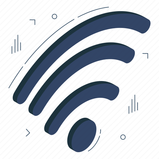 Wifi signal, wireless network, broadband connection, internet signal, wlan icon - Download on Iconfinder