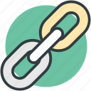 chain link, connection, hyperlink, link, web seo