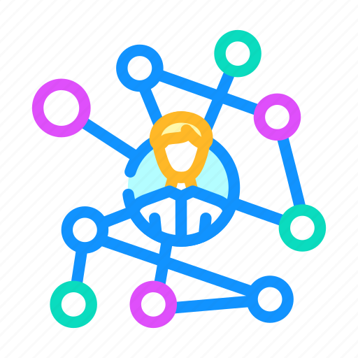 Network, connections, networking, global, communication, people icon - Download on Iconfinder