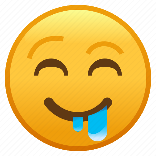 Drooling, emoji, face, hungry, smiley icon - Download on Iconfinder
