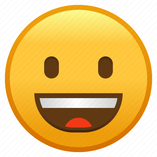 Emoji, emoticon, face, grinning, smiley icon - Download on Iconfinder