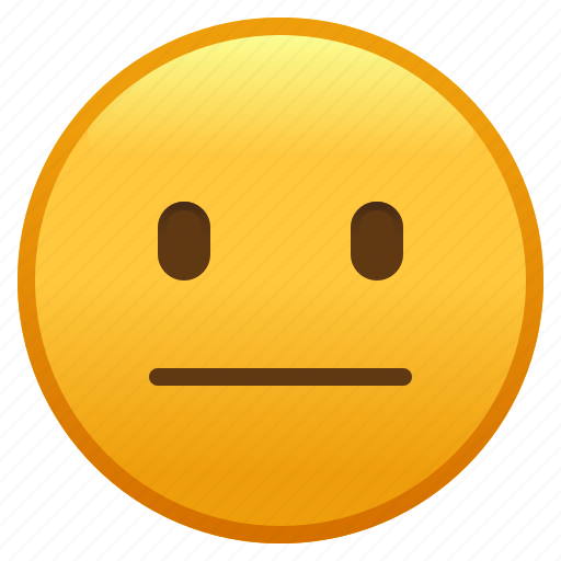 Emoji, emoticon, face, neutral, smiley icon - Download on Iconfinder