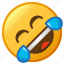 emoji, floor, laughing, on, rolling, smiley, the 
