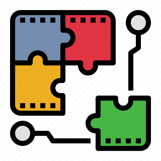 Resolving, jigsaw, puzzle, creativity, startup icon - Download on Iconfinder