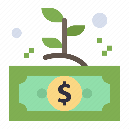 Business, dollar, invest, leaf, money icon - Download on Iconfinder