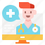 avatar, doctor, healthcare, medical, occupation, people, telehealth 