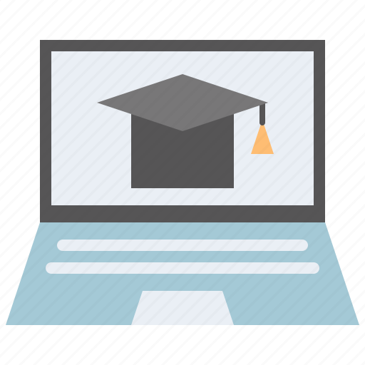 Education, online, study, learning, elearning, laptop, notebook icon - Download on Iconfinder