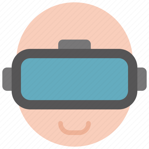 Vr, glasses, virtual, reality, metaverse, wear icon - Download on Iconfinder